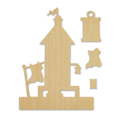 Pièce de bois CF Les clés du chalet