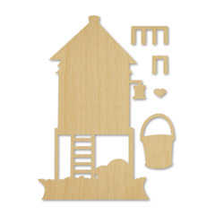 Pièce de bois CF Les clés du cabanon