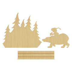 Pièce de bois CF Forêt polaire