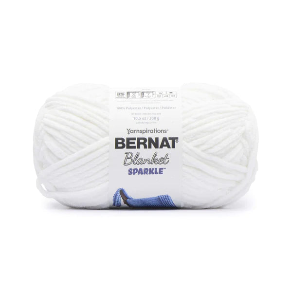 BERNAT BLANKET SPARKLE WHITE