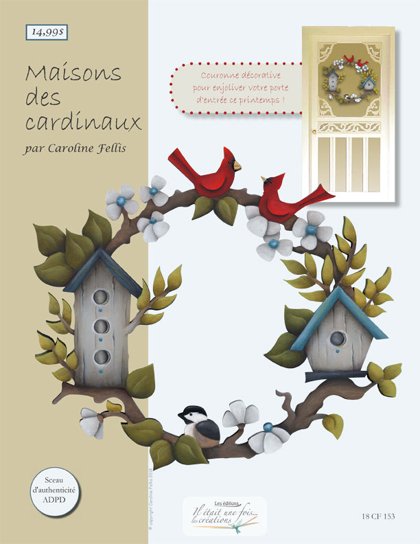 Pièce de bois CF  La maison des cardinaux