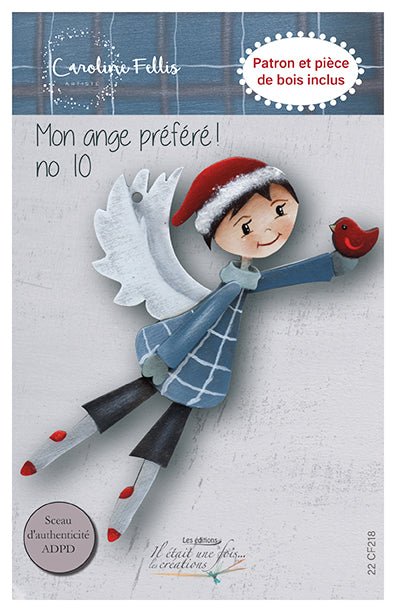 Pièce de bois CF  Mon ange préféré
