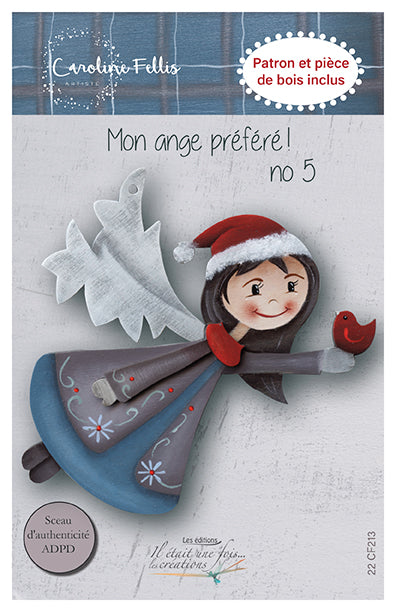 Pièce de bois CF  Mon ange préféré