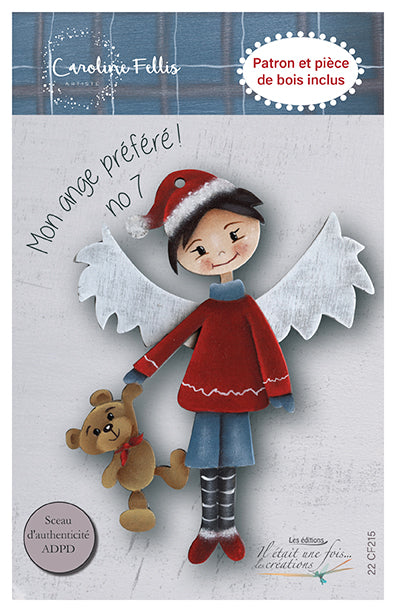 Pièce de bois CF  Mon ange préféré