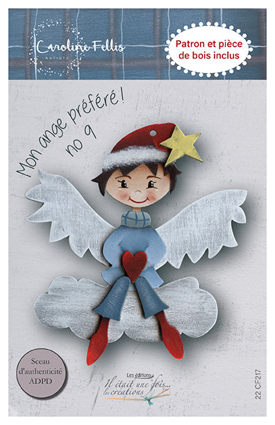 Pièce de bois CF  Mon ange préféré