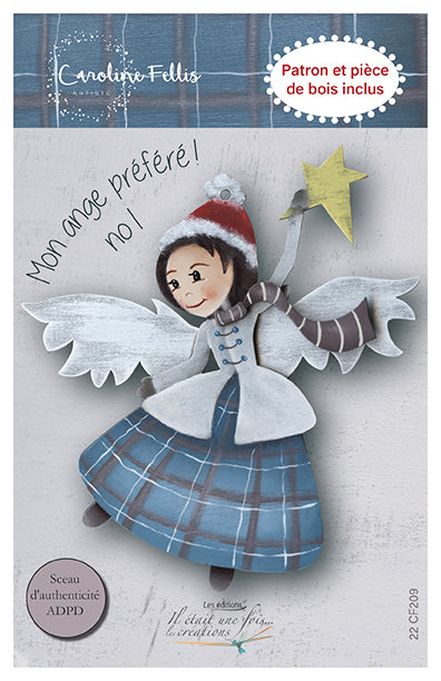 Pièce de bois CF  Mon ange préféré