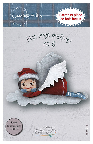 Pièce de bois CF  Mon ange préféré