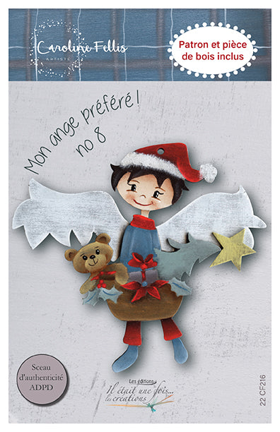 Pièce de bois CF  Mon ange préféré