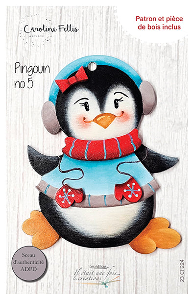 Pingouin des fêtes/Caroline Fellis