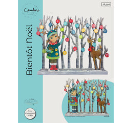 Pièce de bois CF Bientôt Noël