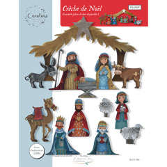 Pièce de bois CF Crèche de Noël