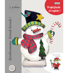 Pièce de bois CF bonhomme rond rond