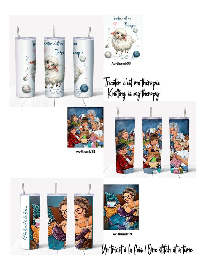 VERRE ISOLANT UN TRICOT À LA FOIS