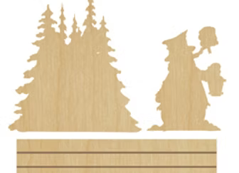 Pièce de bois CF Avec toi