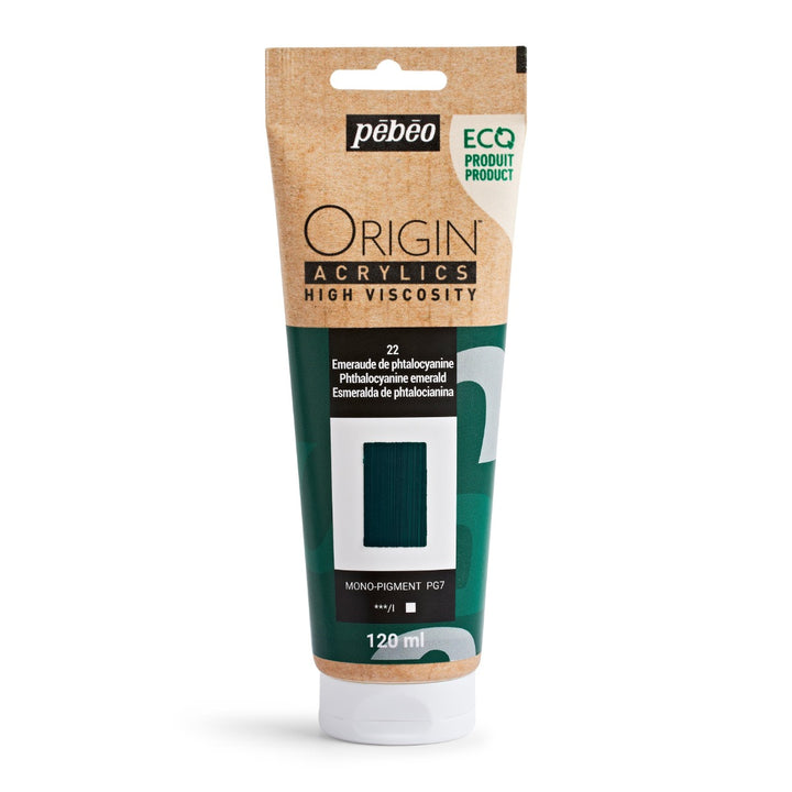 Pébéo Origin Emeraude phtalo 22