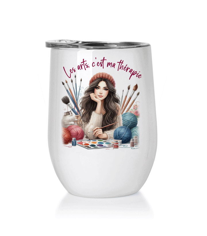 Verre à vin - LES ARTS MA PASSION