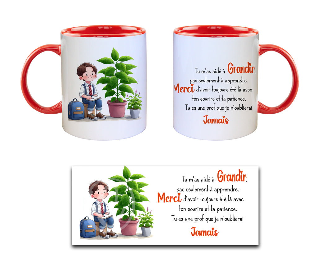 Tasse 11oz ou 15oz - Tu m'as aidé à grandir...