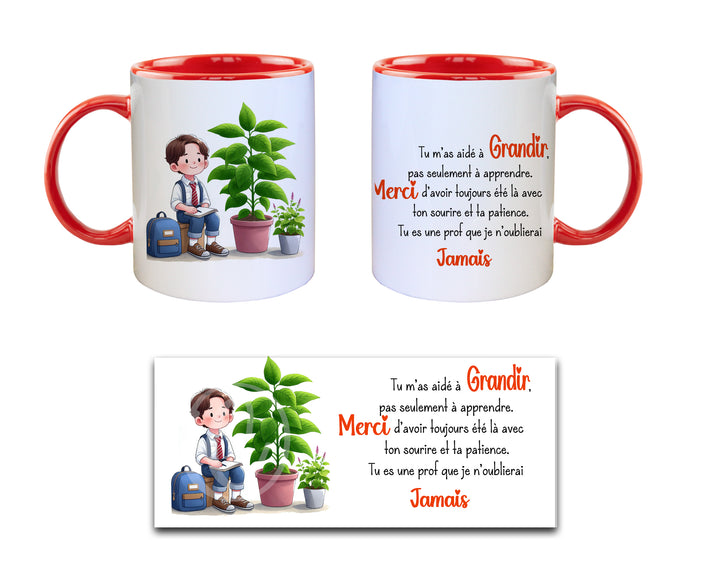 Tasse 11oz ou 15oz - Tu m'as aidé à grandir...