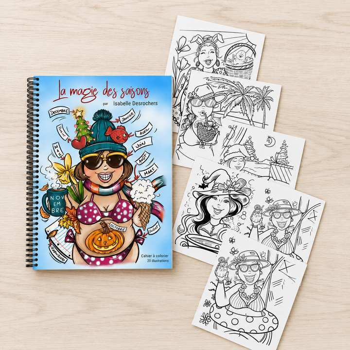 Cahier à colorier Tome 2