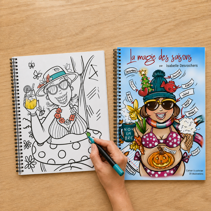 Cahier à colorier Tome 2