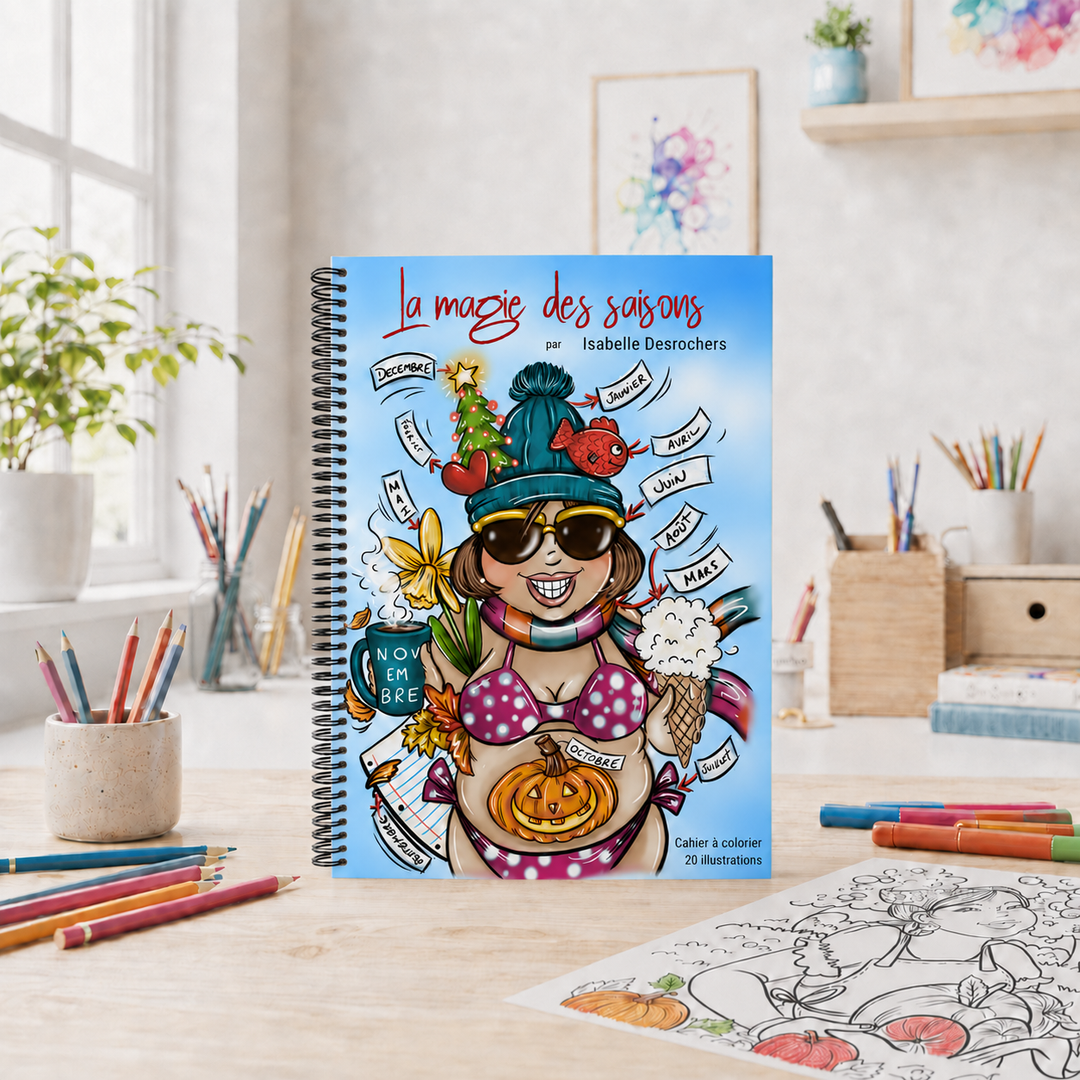 Cahier à colorier Tome 2