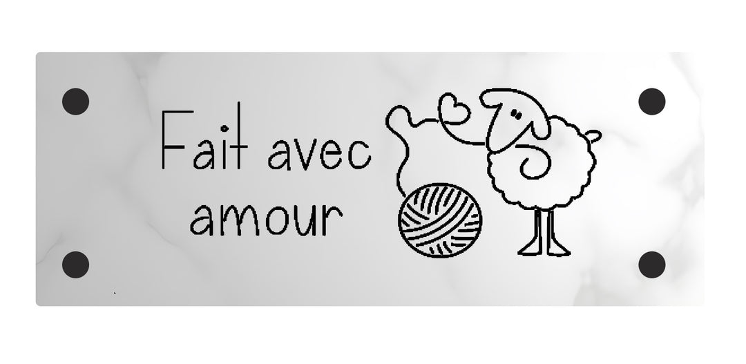 TRICOTÉ AVEC AMOUR (MOUTON)