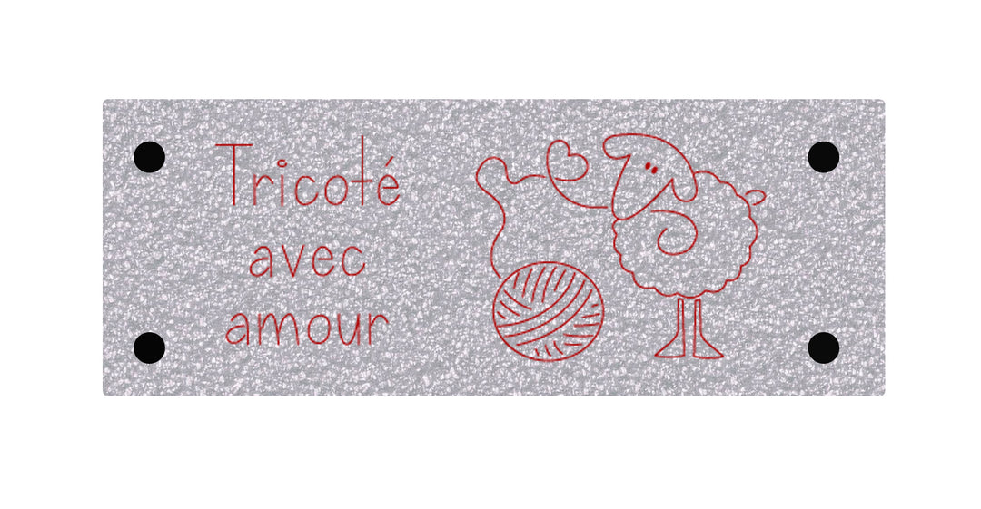TRICOTÉ AVEC AMOUR (MOUTON)