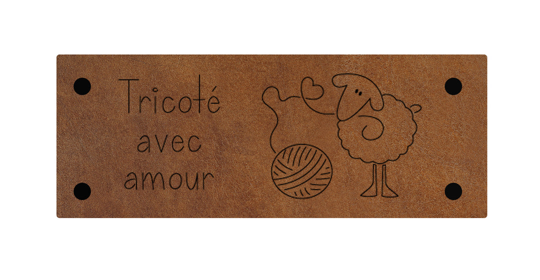 TRICOTÉ AVEC AMOUR (MOUTON)