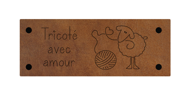 TRICOTÉ AVEC AMOUR (MOUTON)