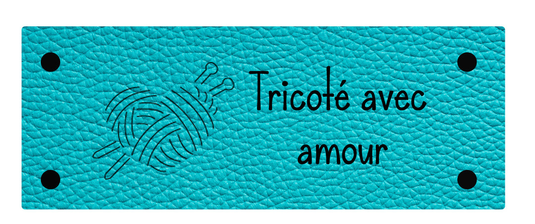 TRICOTÉ AVEC AMOUR (COEUR)