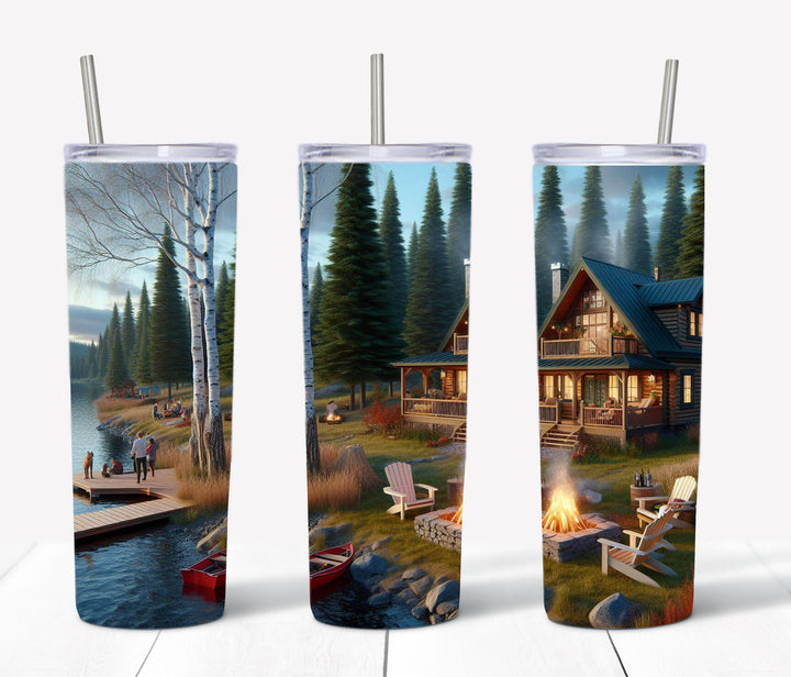 Tumbler Le chalet entre amis!