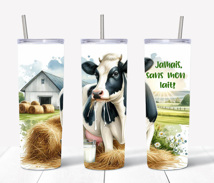 Tumbler Jamais sans mon lait