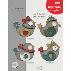 Pièce de bois CF les 4 petits moineaux