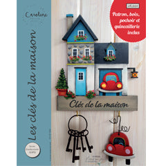 Pièce de bois CF Les clés de la maison