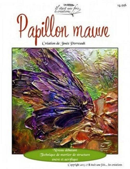 Papillon mauve/Josée PERREAULT