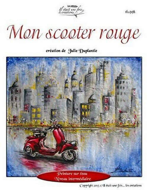 Mon scooter rouge/Julie Duplantie