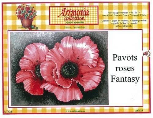 Pavots Roses Fantasy/S.Fillion