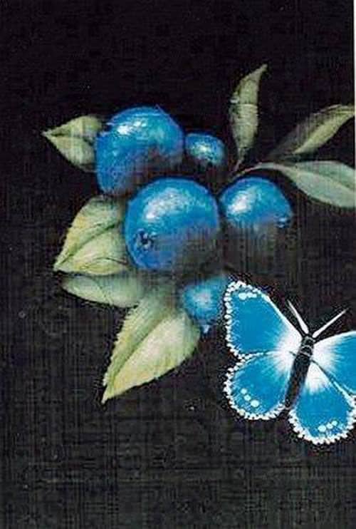 papillons et bleuets/Tracy Moreau