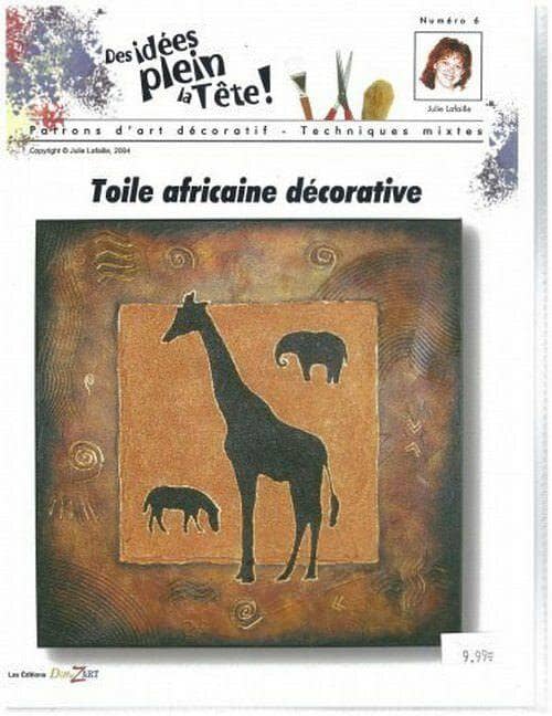 Toile africaine décorative/J.L