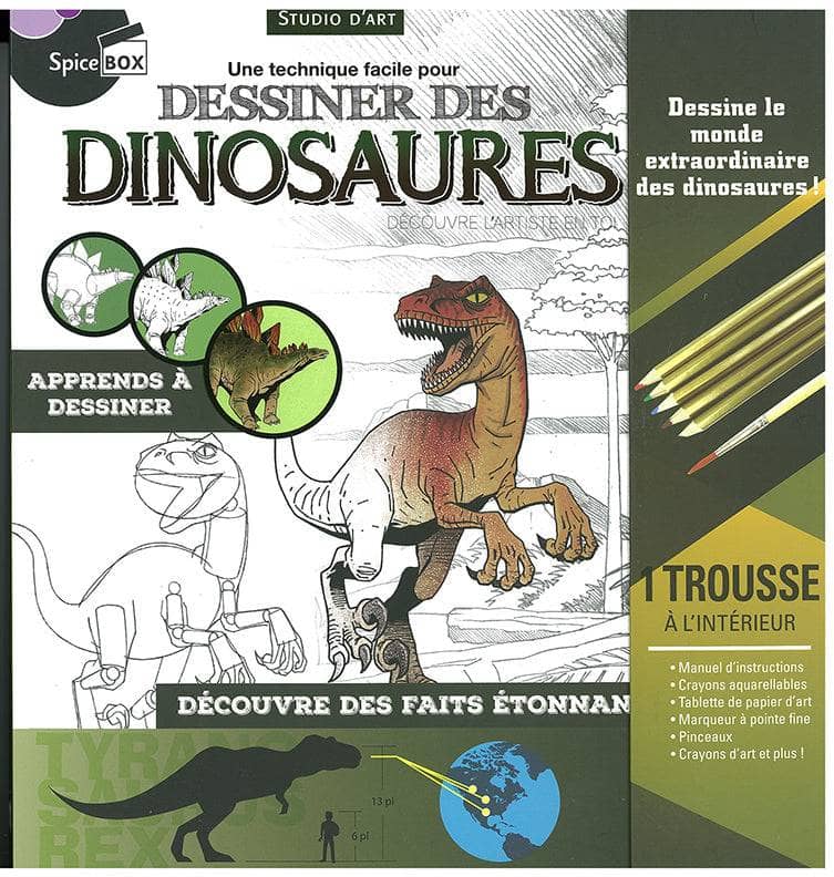 Dessiner des dinosaures