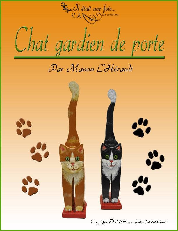 Chat gardien de porte/Manon l'Hérault