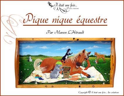 Pique-nique équestre/Manon l'Hérault