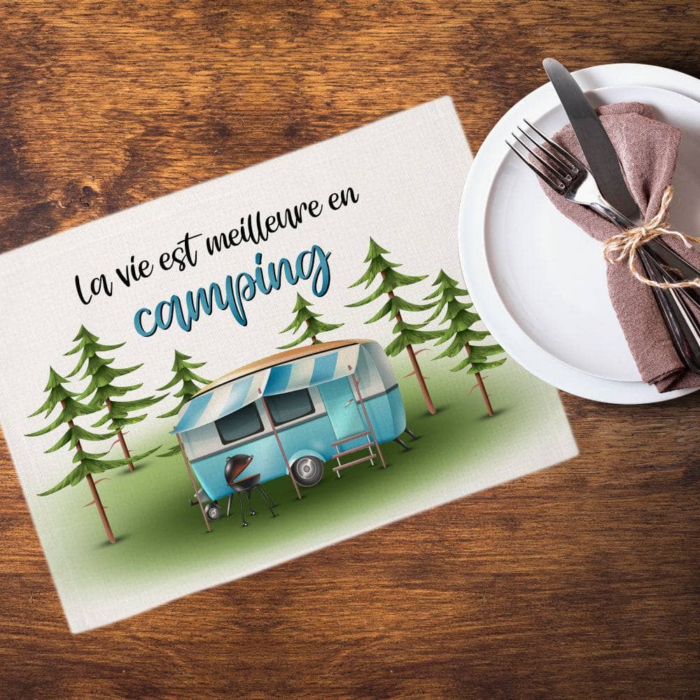 Collection camping - La vie est meilleure en camping