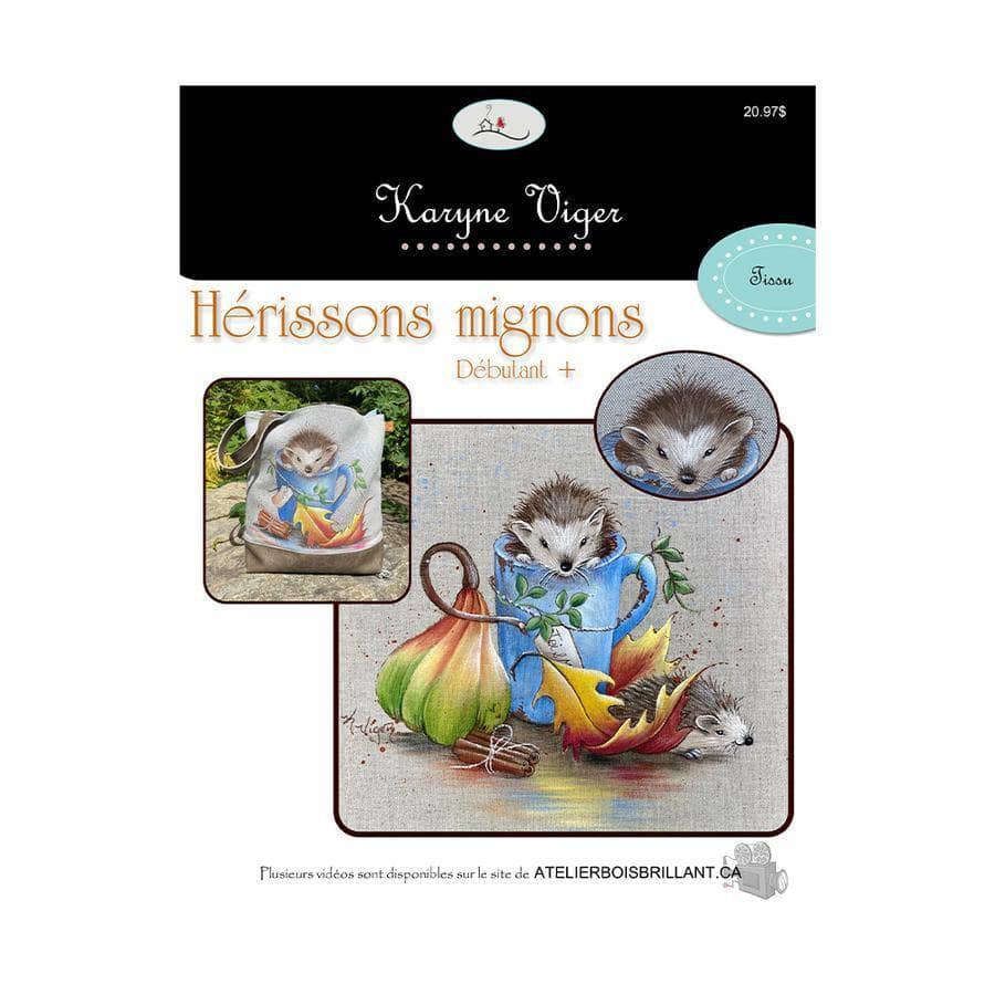 Hérissons mignons / Karyne Viger