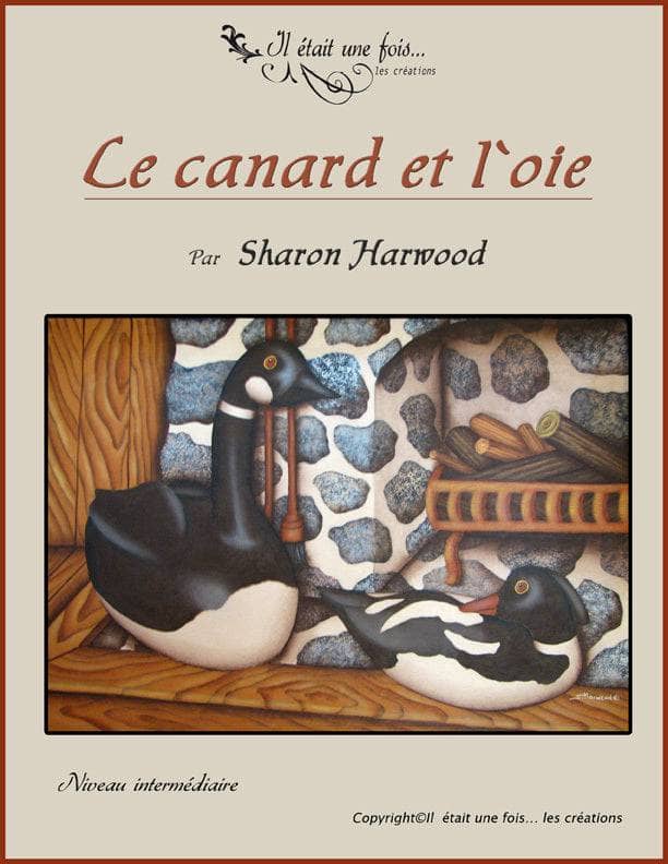 L'OIE ET LE CANARD / S .HARWOOD