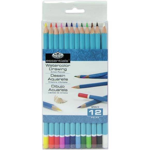 Crayons d'Artiste Aquarelle Royal Langnickel 12/pc