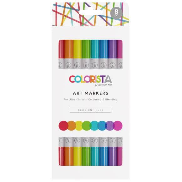 Colorista Art Markers Brilliant Hues  8/Pc