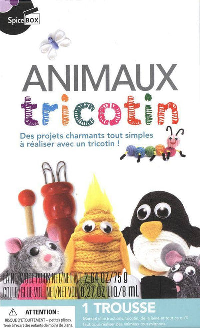 ANIMAUX TRICOTIN TROUSSE